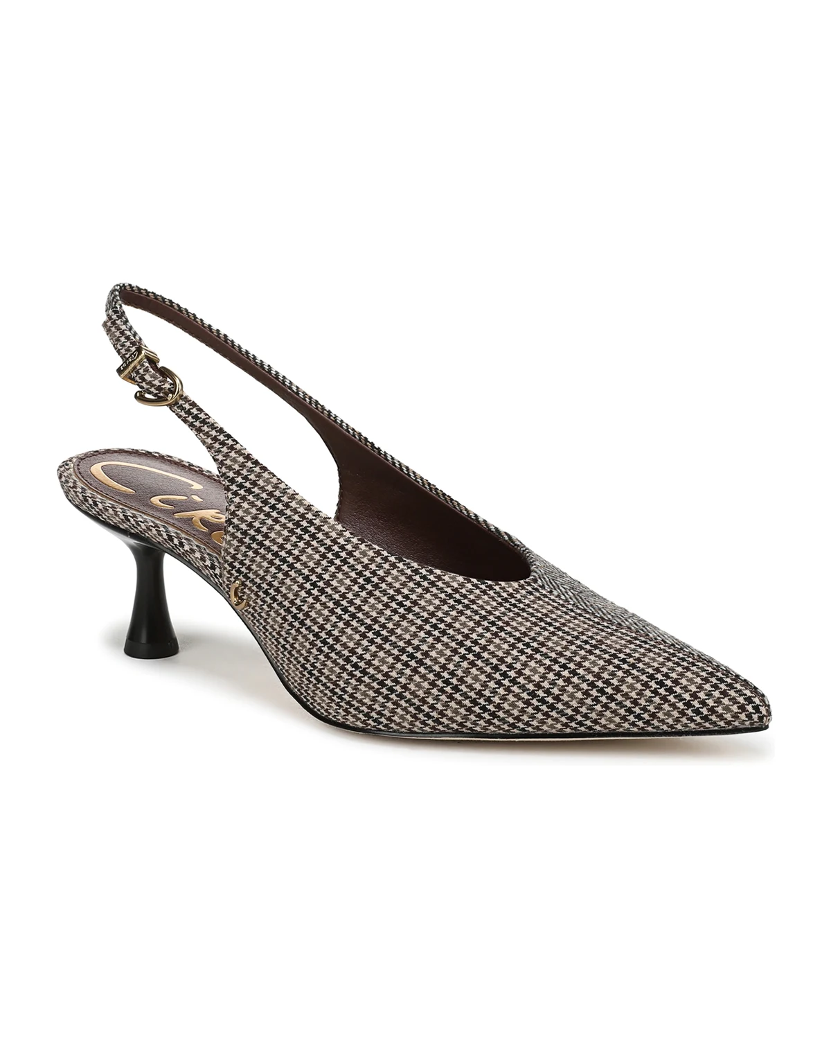 Women's Fawn High-Vamp Pointed Toe Pumps