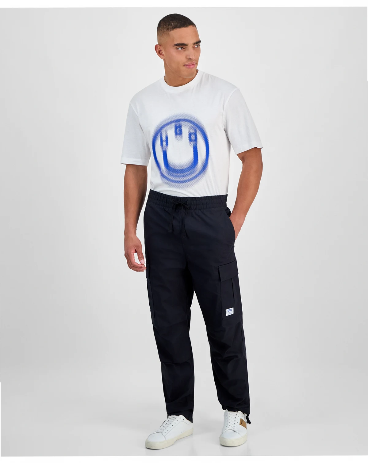 Men's Drawstring Cargo Pants