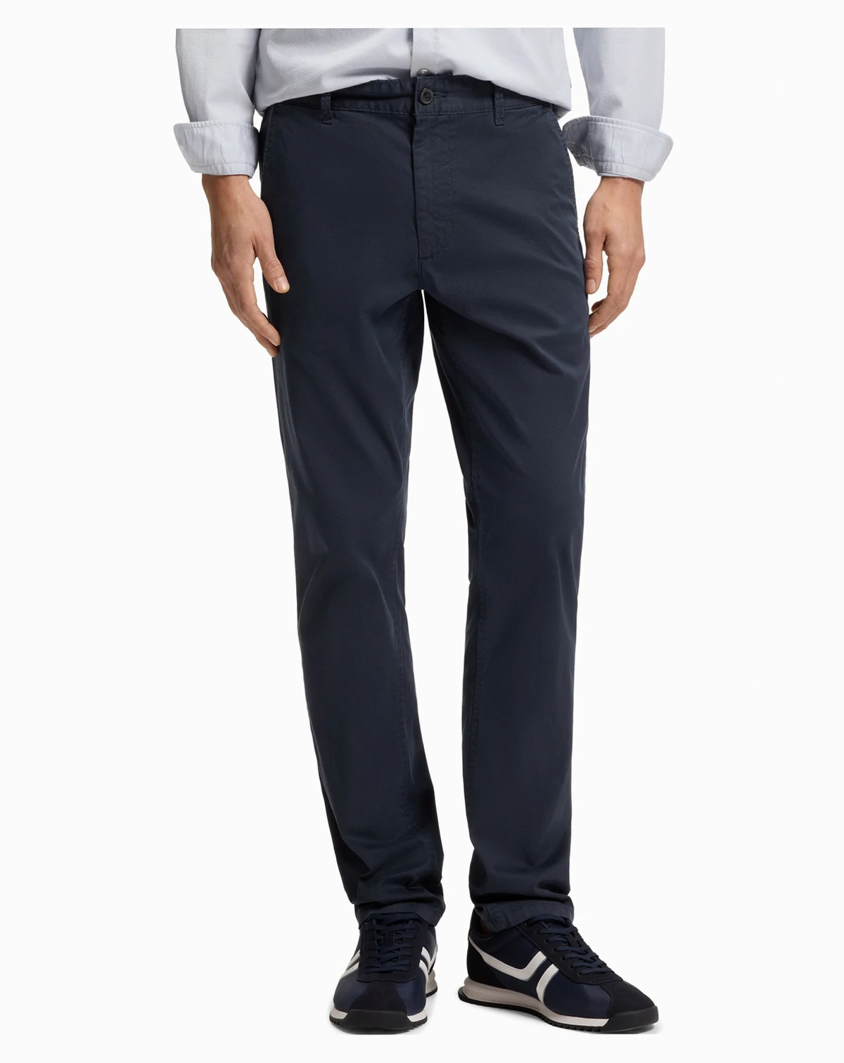 Men's Stretch-Cotton Twill Slim-Fit Chino Pants