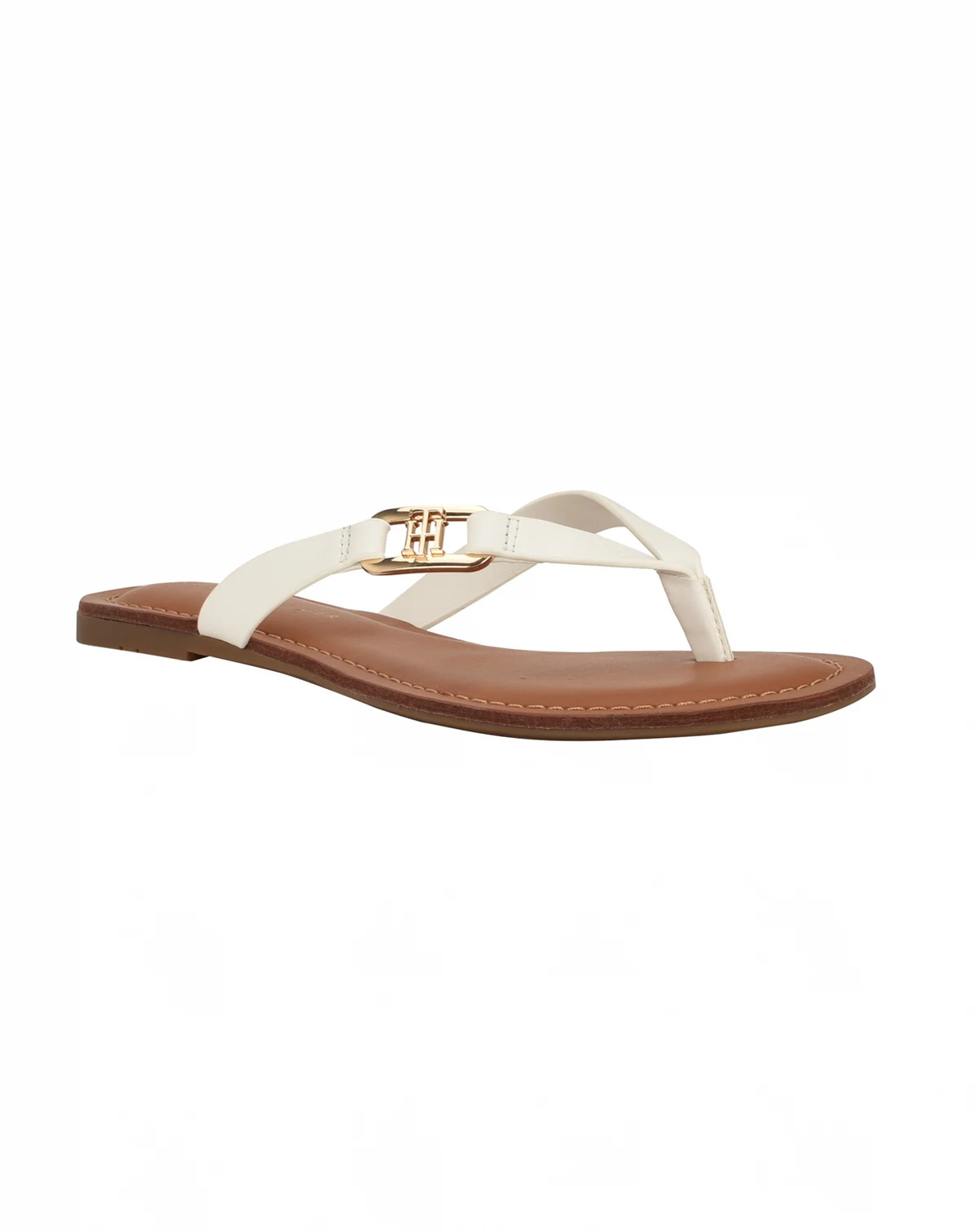 Women's Liande Logo Flat Thong Sandal
