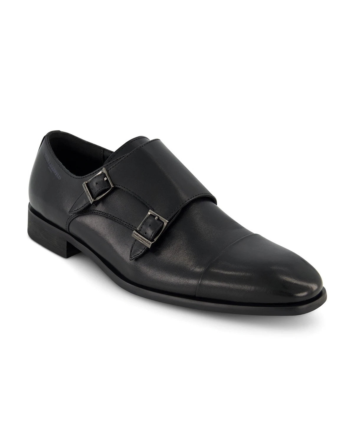 Men's Double Monk Cap Toe Dress Shoe
