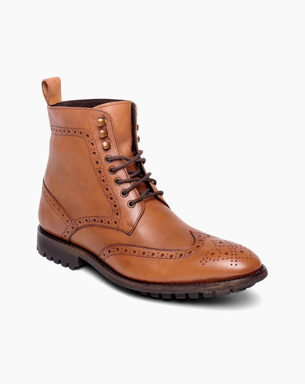 Men's Grant Wingtip Leather Dress Boot