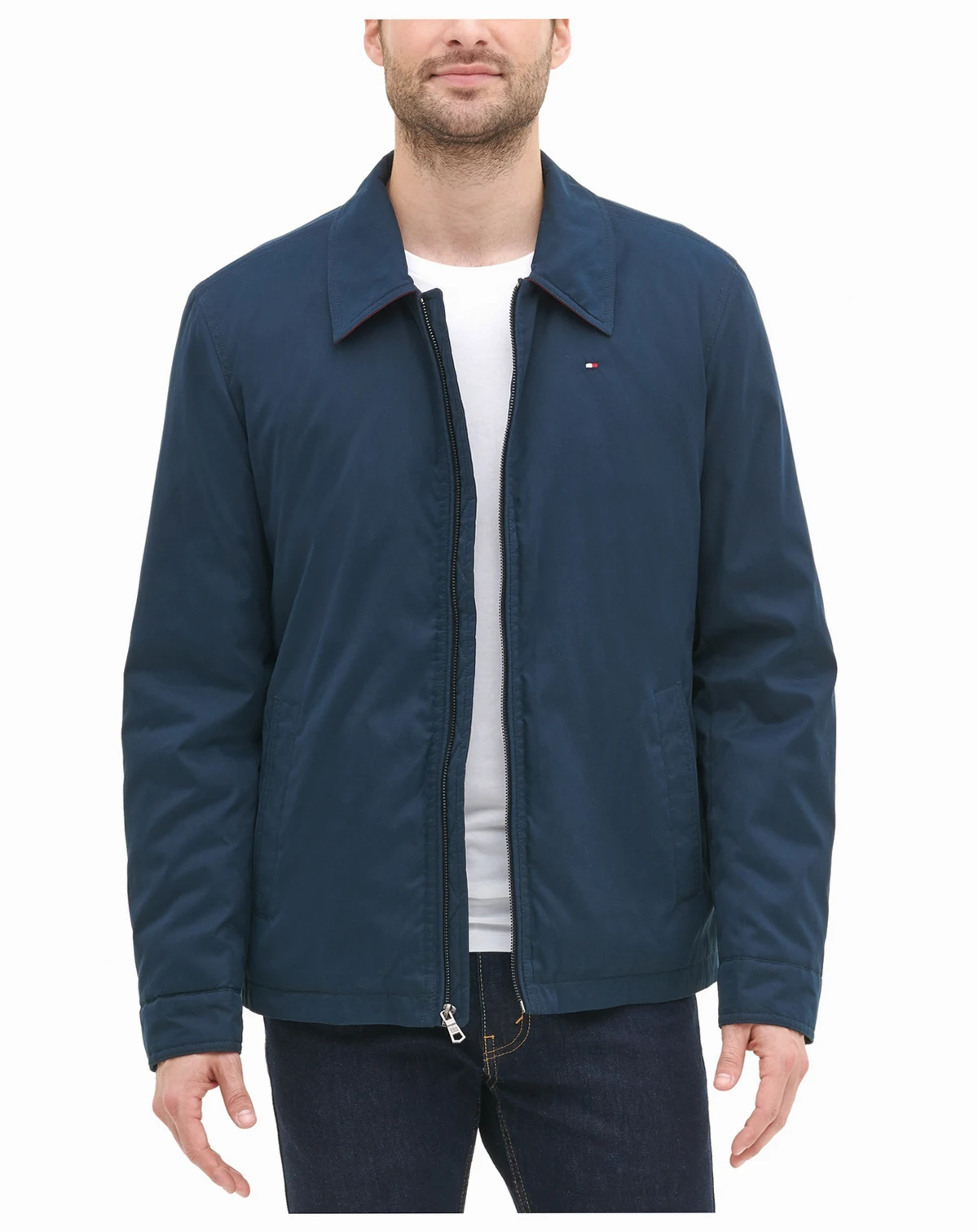 Men's Lightweight Full Zip-Front Jacket