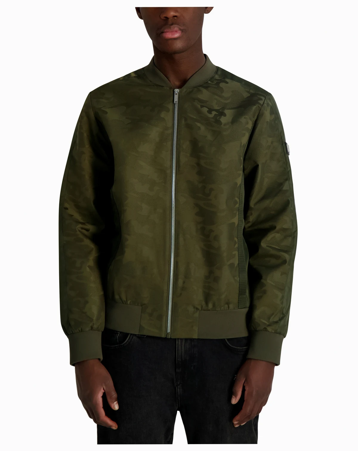Men's Camo Bomber Jacket