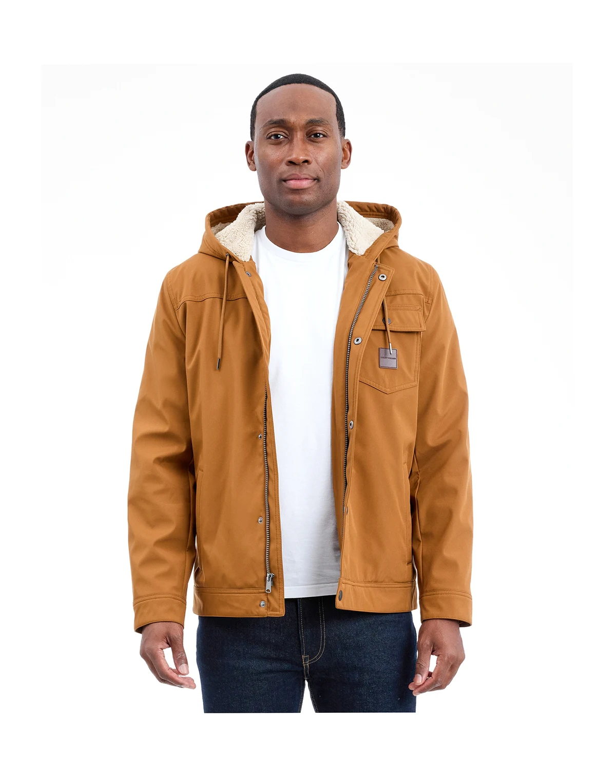 Men's Sherpa Lined Softshell Jacket