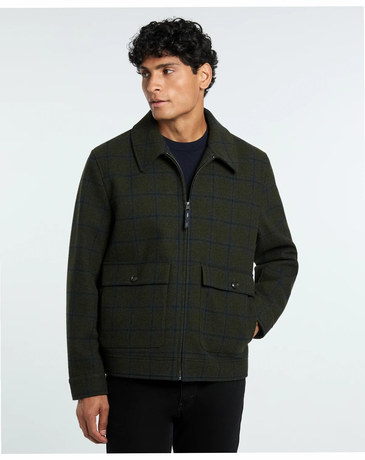 Men's Shirt Collar Jacket