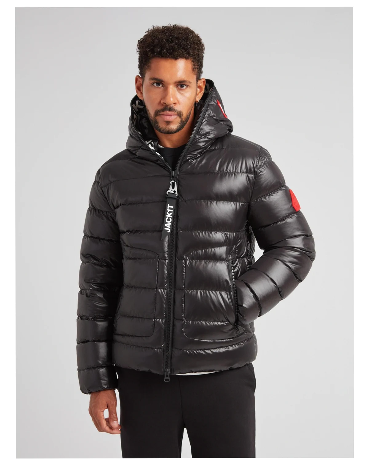 Men's R4D Tramline Hooded Puffer Jacket