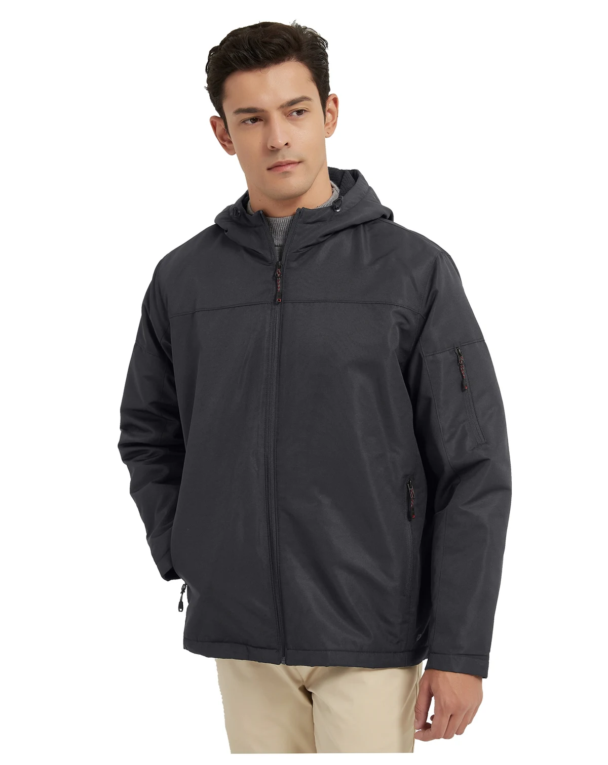 Men's Grid Fleece Lined Tri Climate Jacket