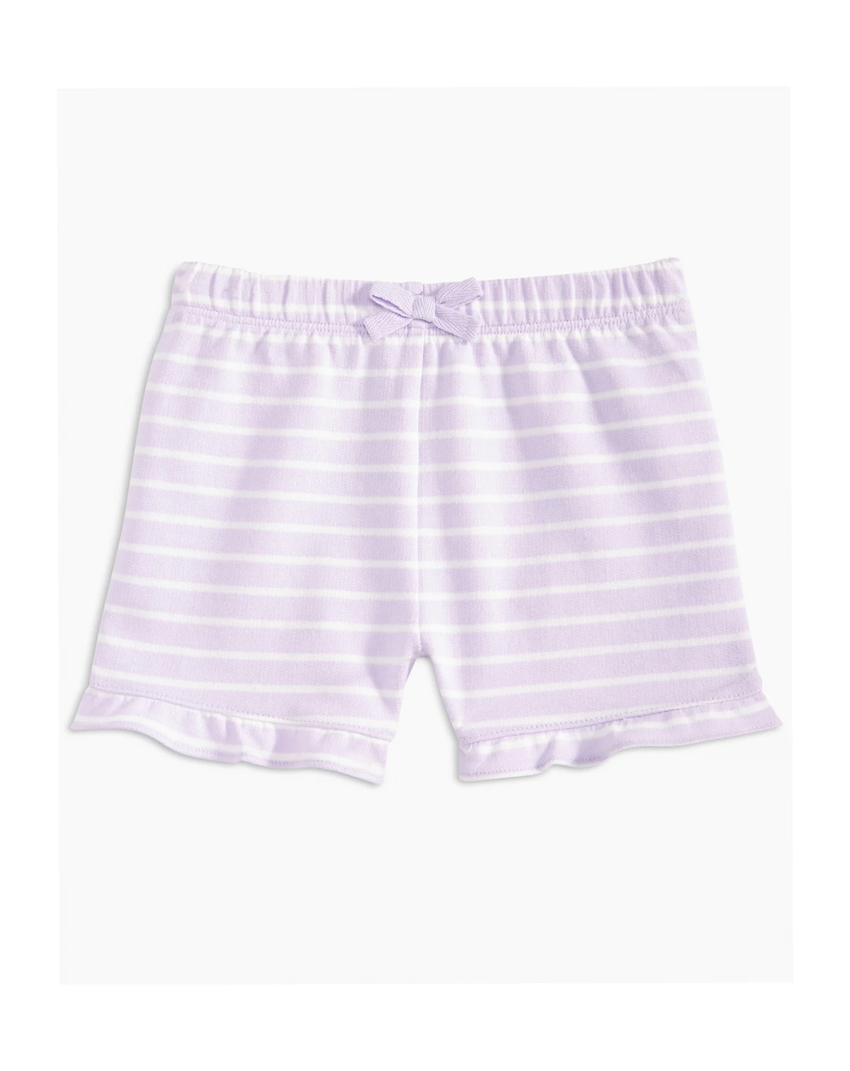 Toddler Girls' 2T-4T Mix and Match French Terry Simple Stripe Shorts, Macy's Exclusive