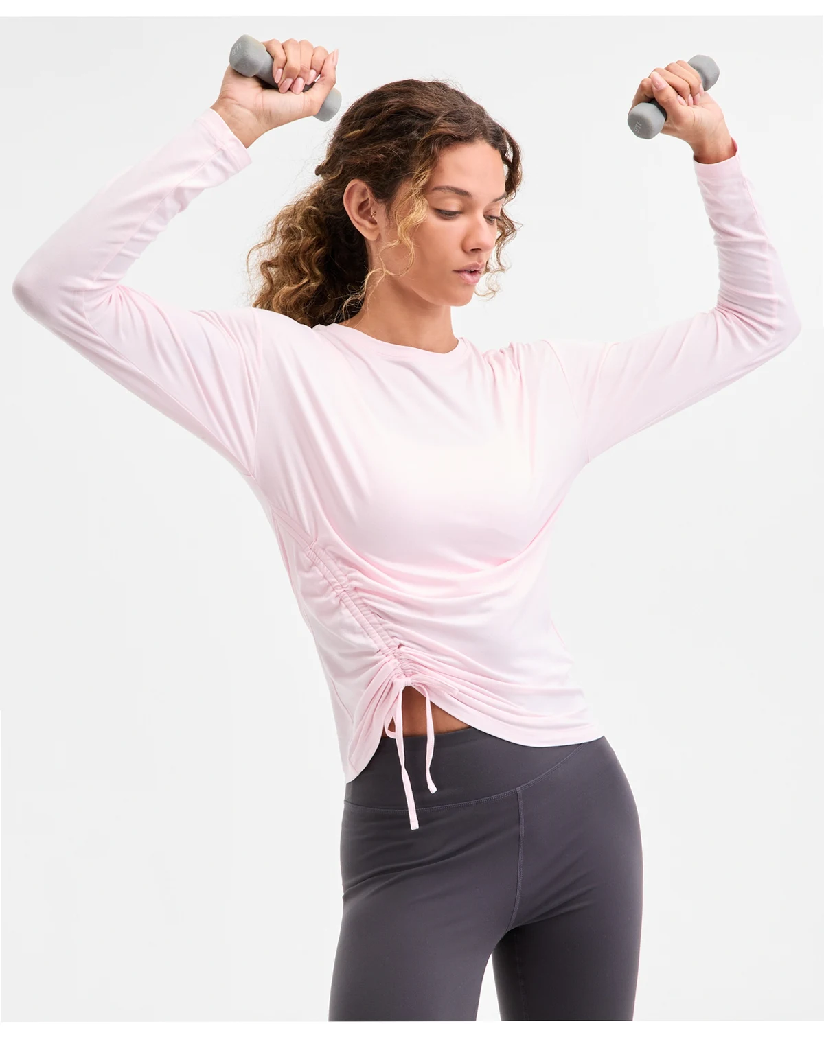 Women's Relaxed Side-Ruched Top, Macy's Exclusive