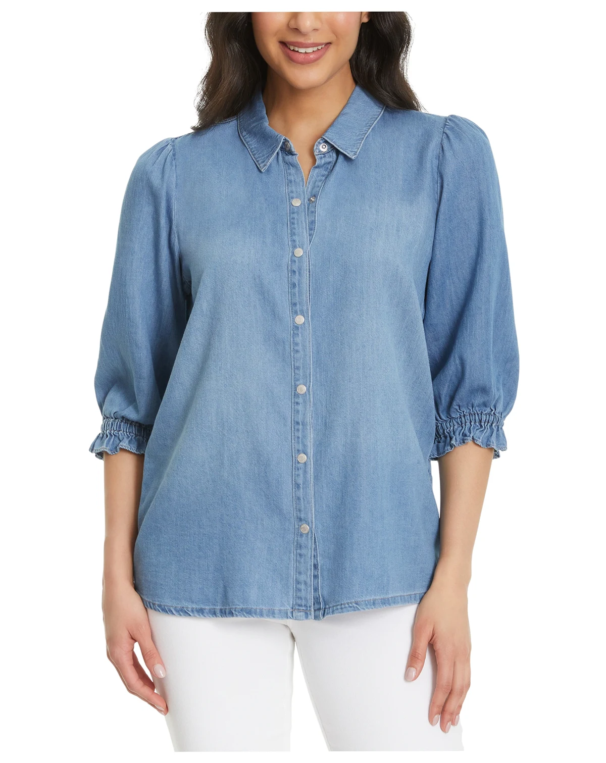 Women's Puff-Sleeve Shirt