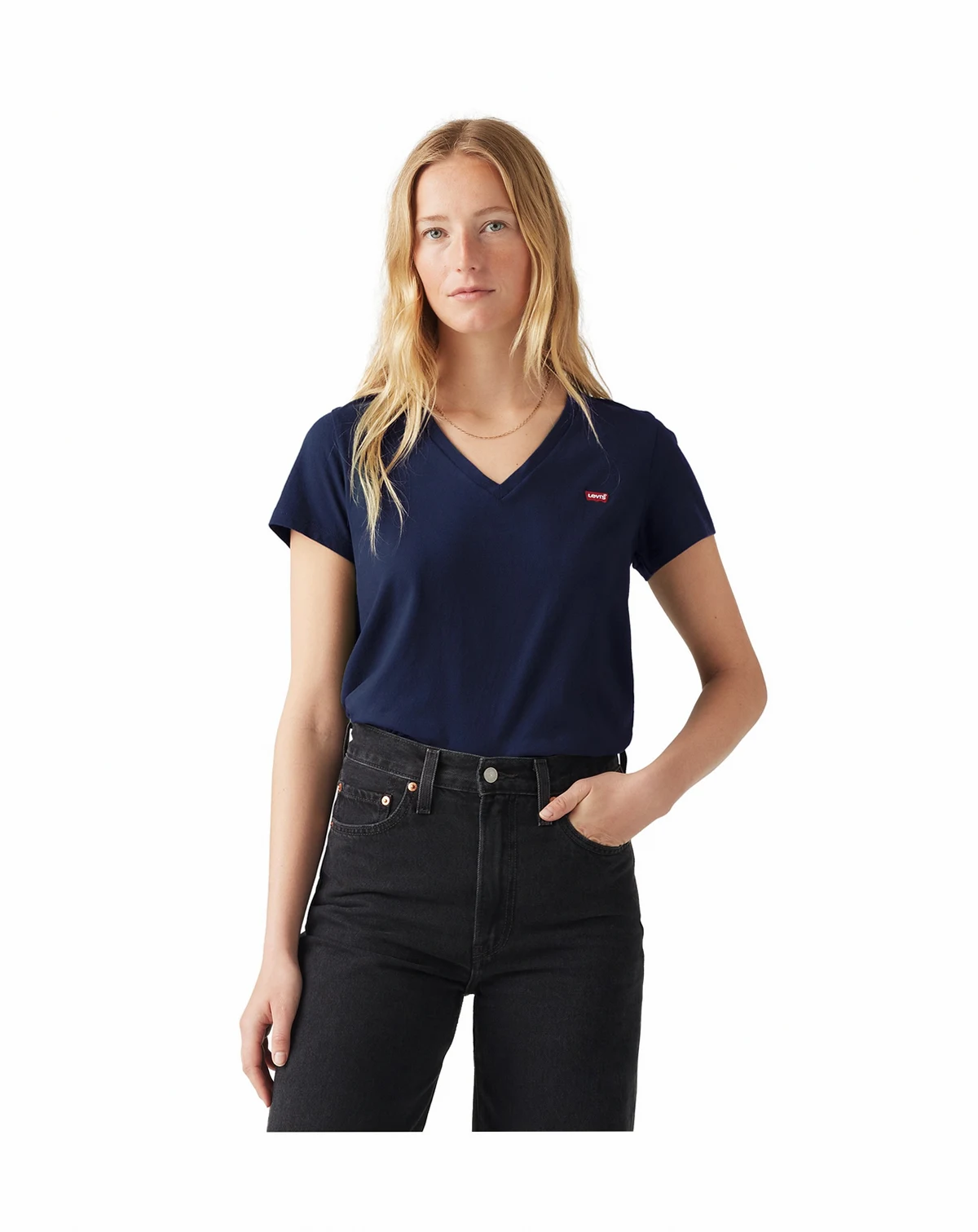 Women's Perfect Cotton V-Neck Short-Sleeve T-Shirt
