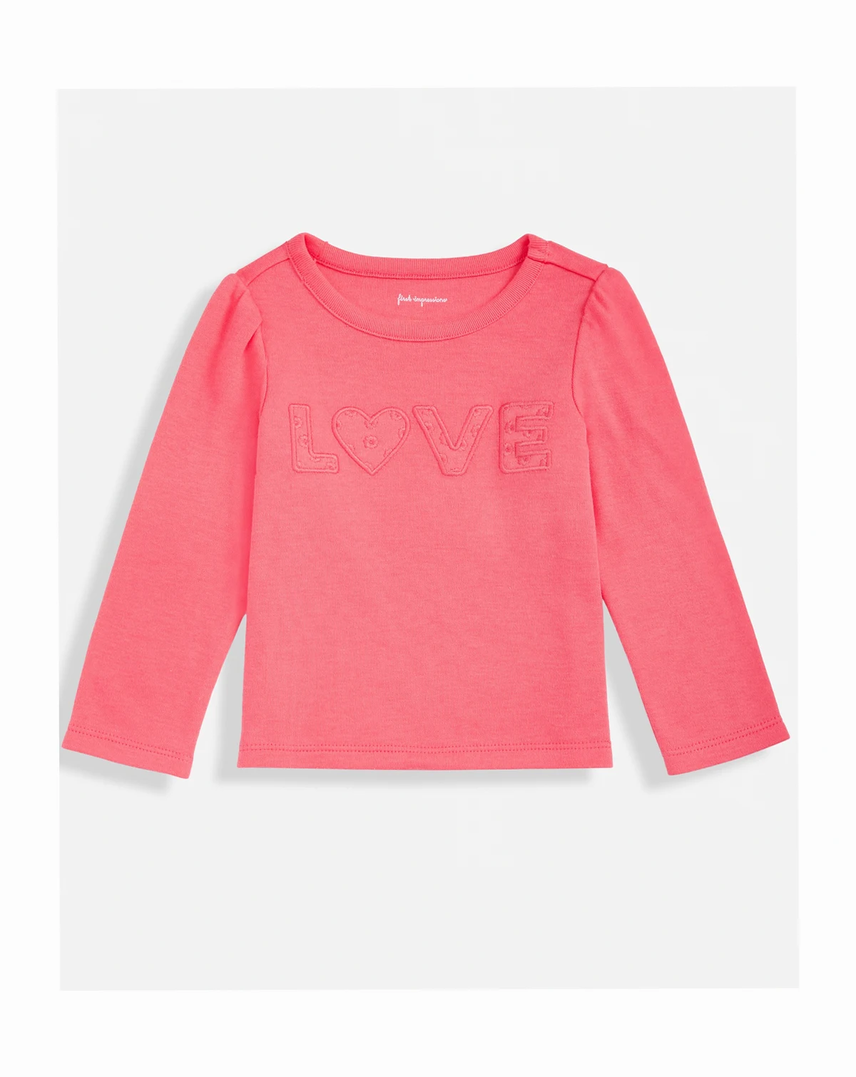 Girls Toddler 2T-4T Mix and Match Long-Sleeve Love T-Shirt, Macy's Exclusive