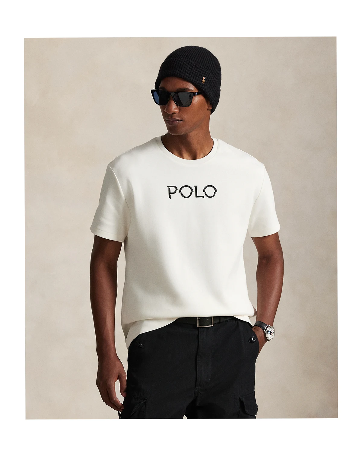 Men's Classic Fit Logo Double-Knit T-Shirt