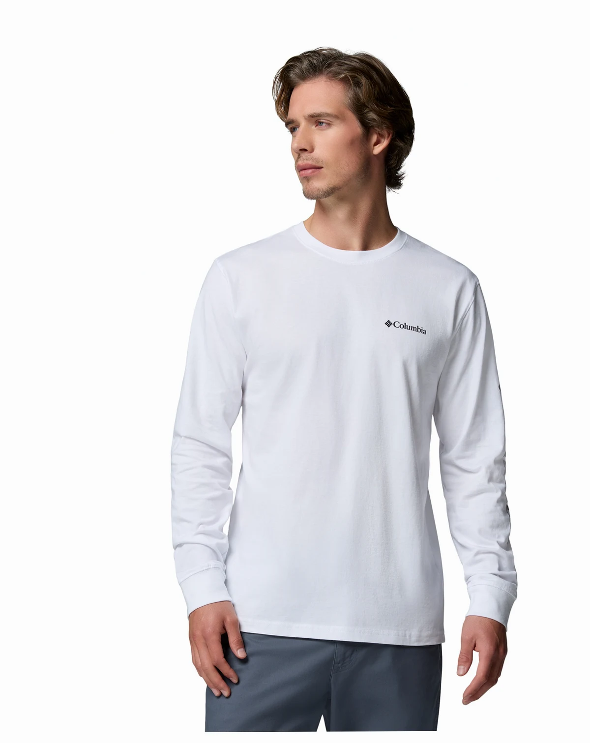 Men's Fundamental Graphic Long-Sleeve T-Shirt