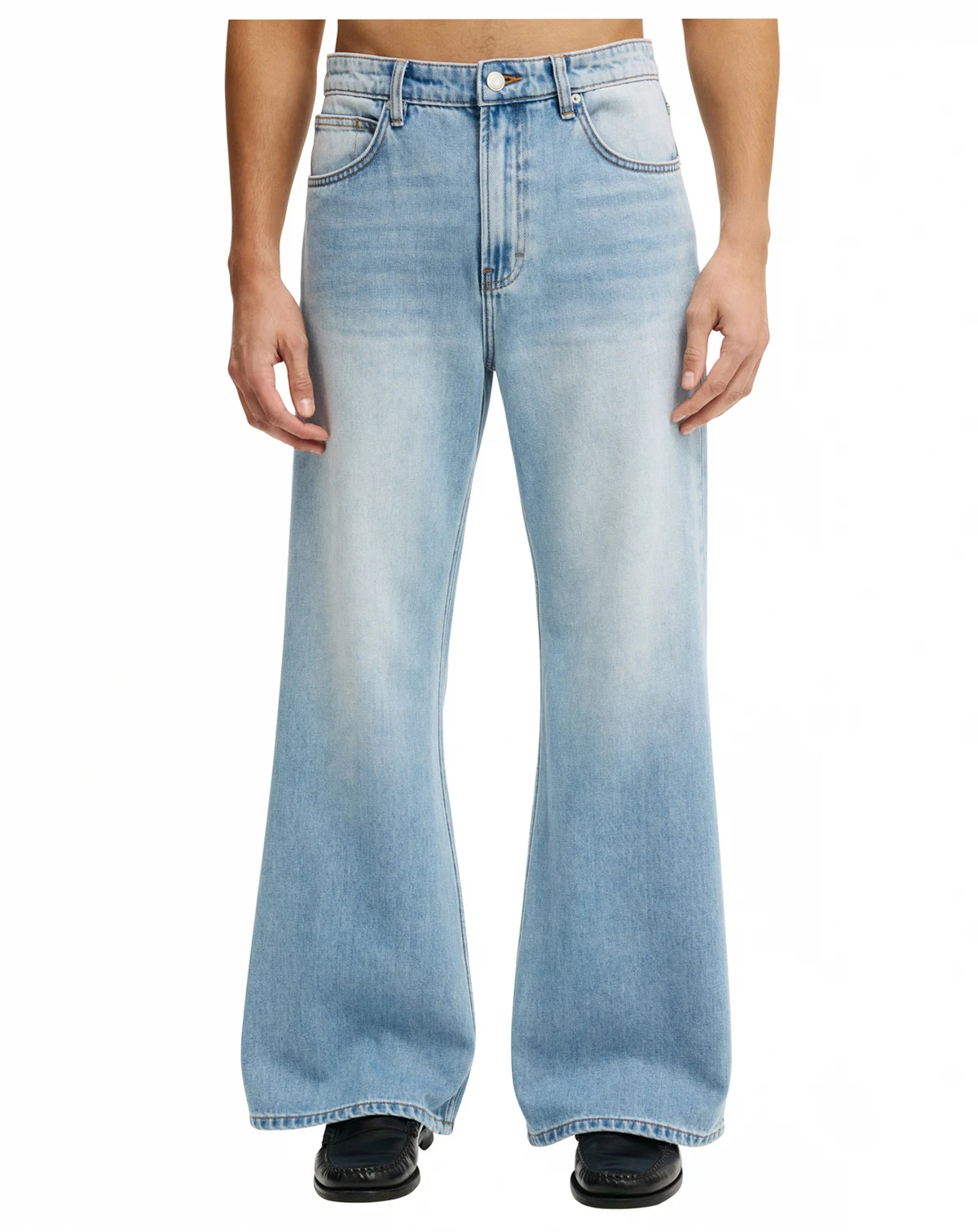 Men's Baggy Bootcut Jean