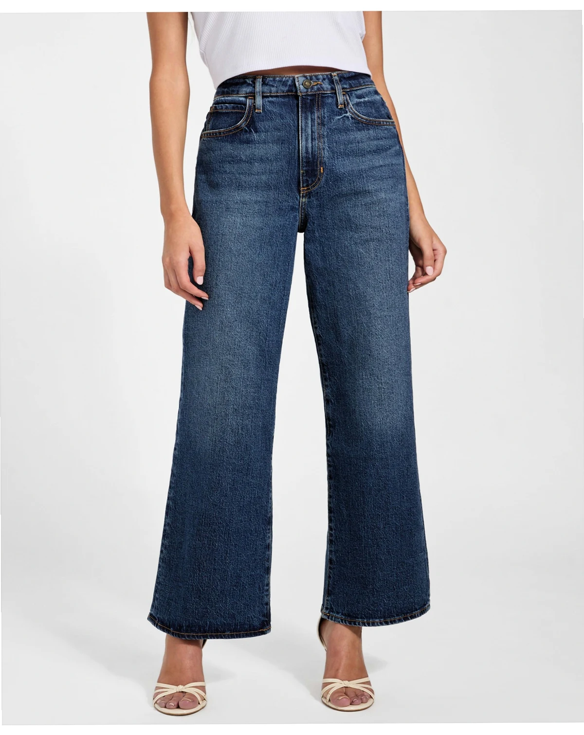 Women's High-Rise Wide-Leg Jeans