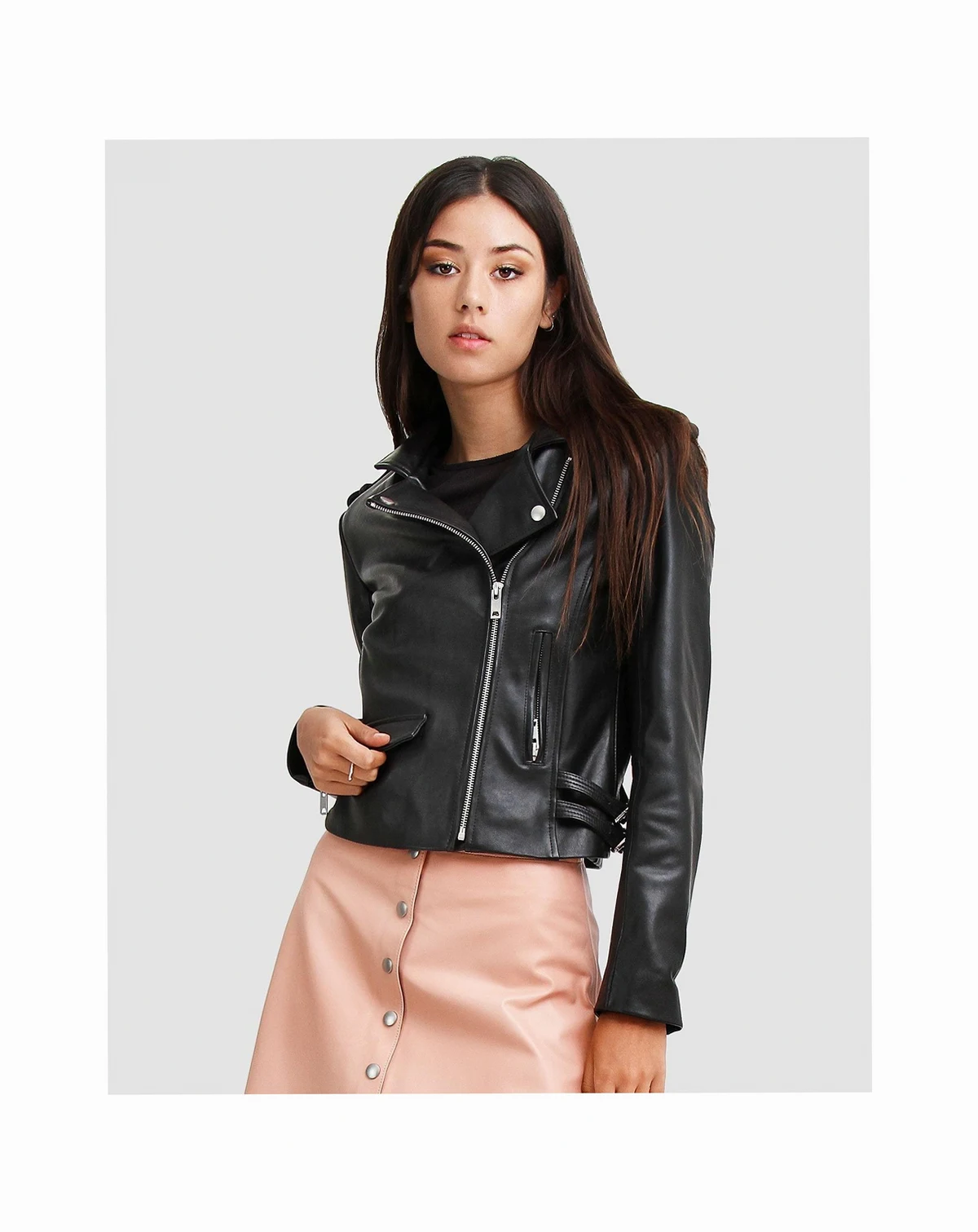 Women's Just Friends Leather Jacket