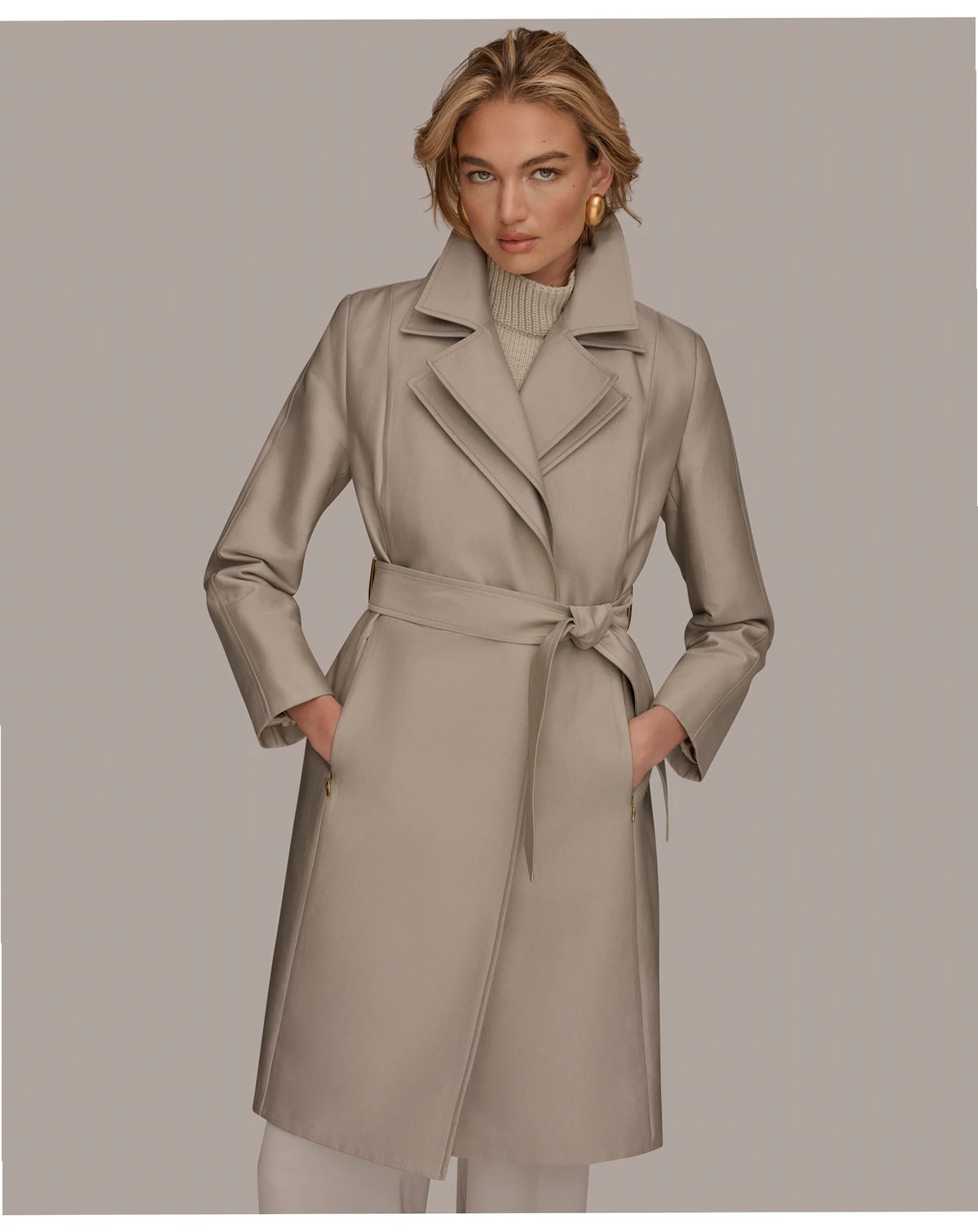 Women's Double-Collar Trench Coat