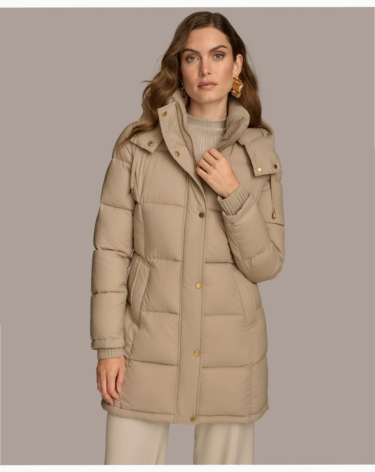 Women's Hooded Puffer Coat