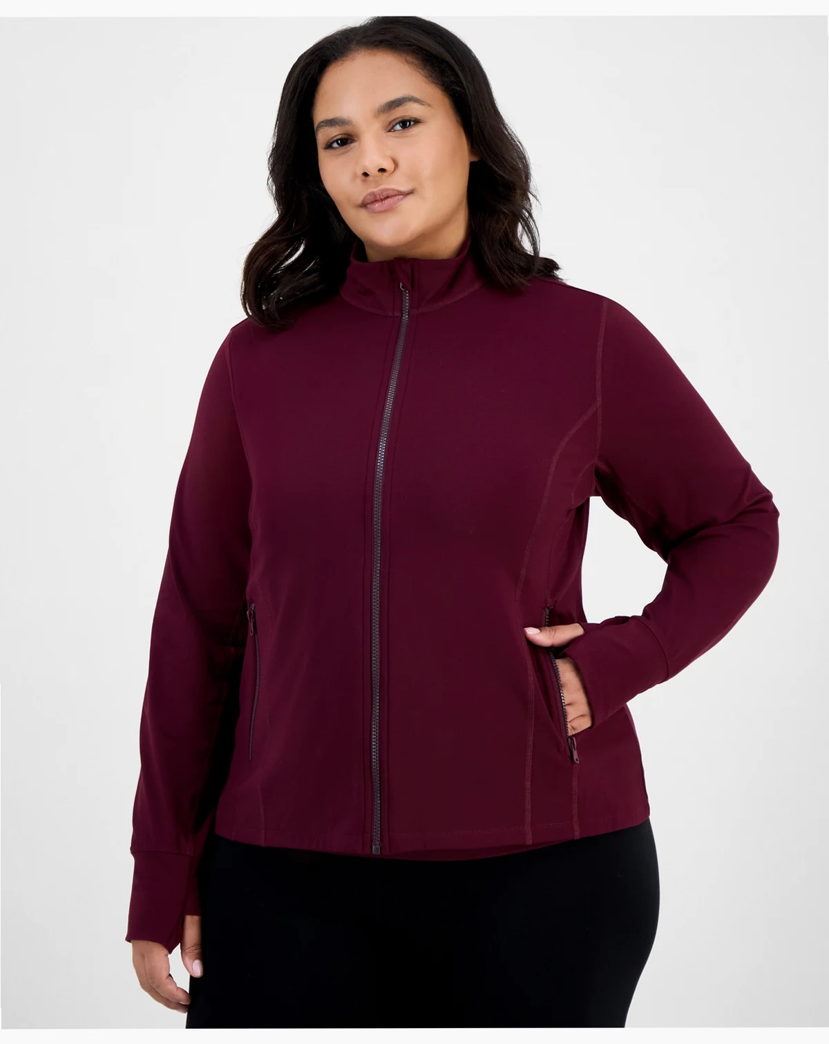 Women's Soft Full-Zip Jacket, Exclusively at Macy's