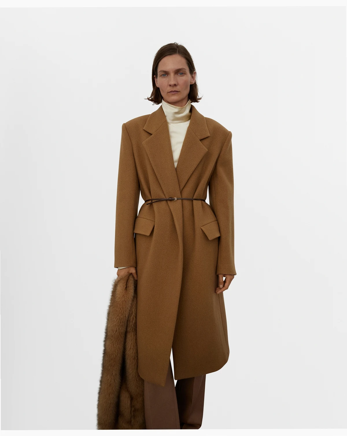Women's Lapels Wool Coat