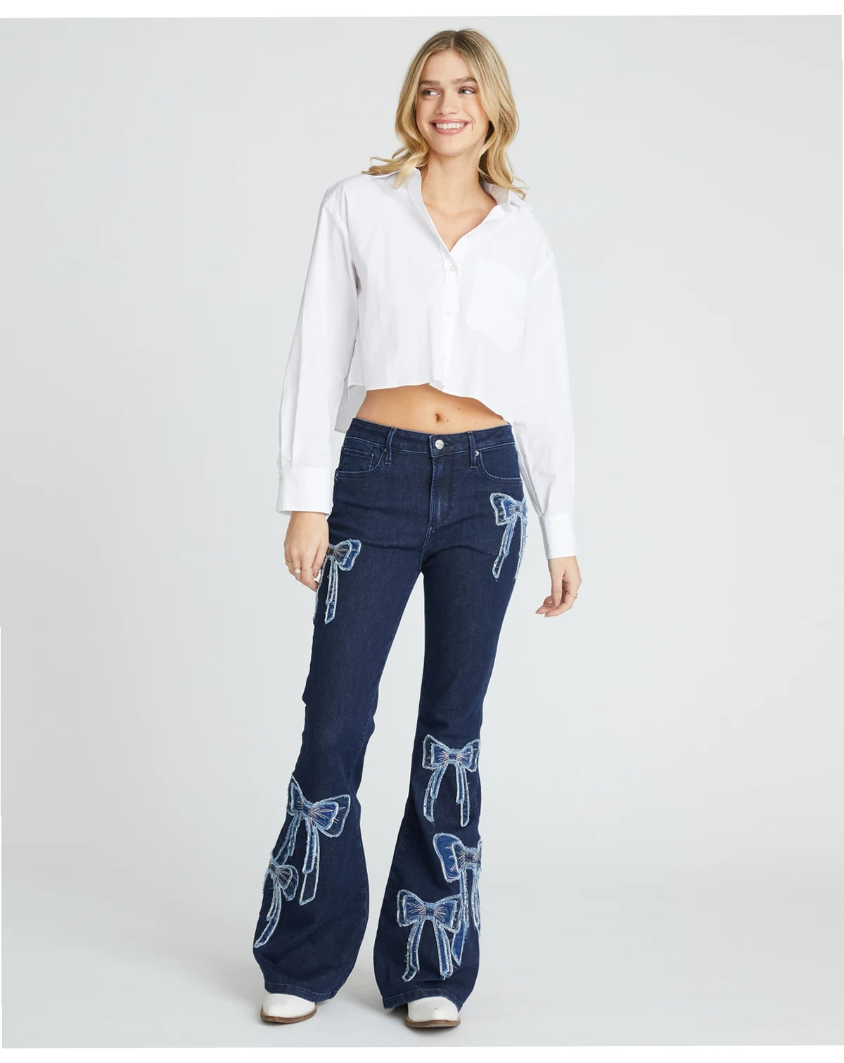 Women's Farrah x Bow What Fun Flare Jeans