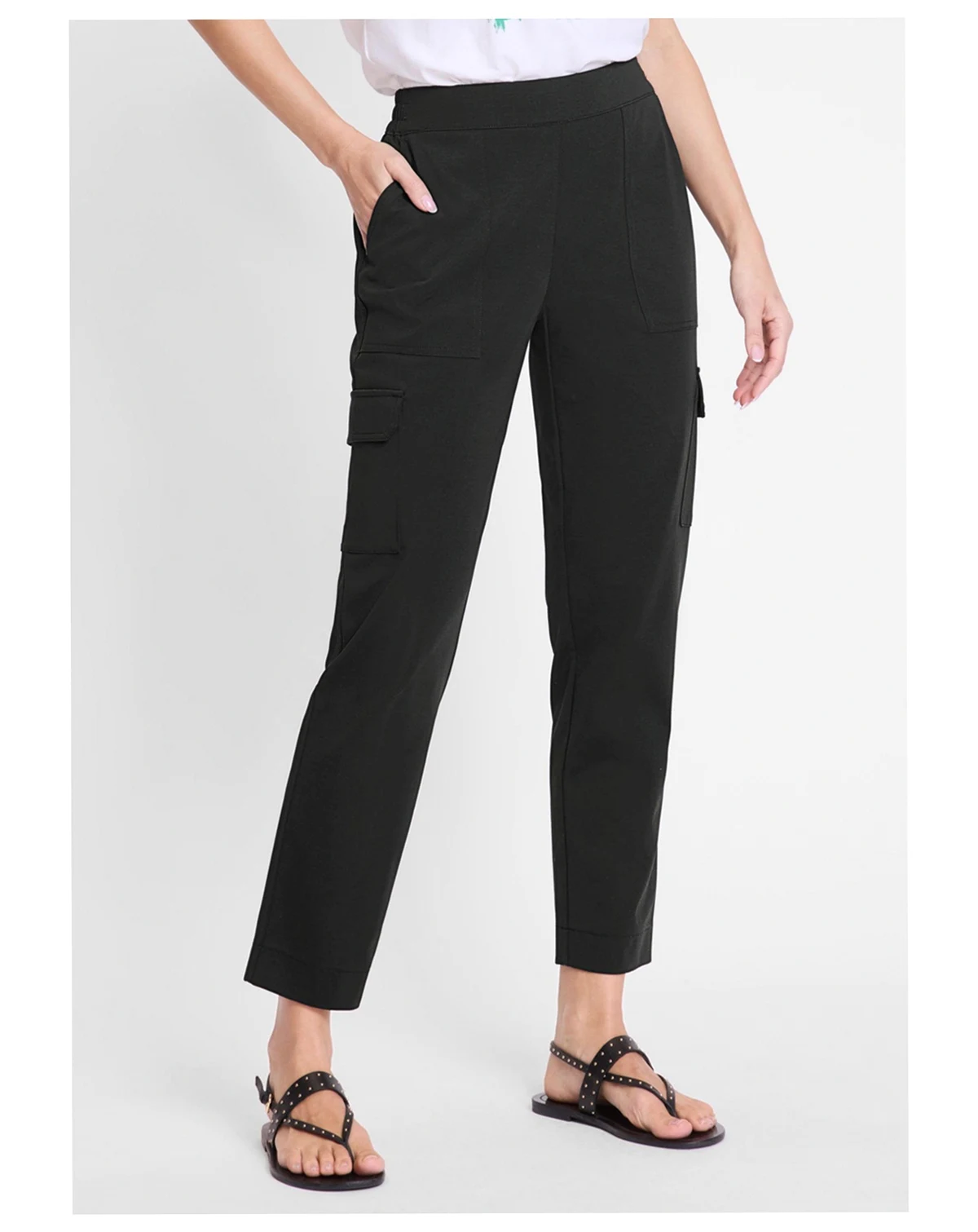 Women's Mona Fit Straight Cropped Cargo Pant
