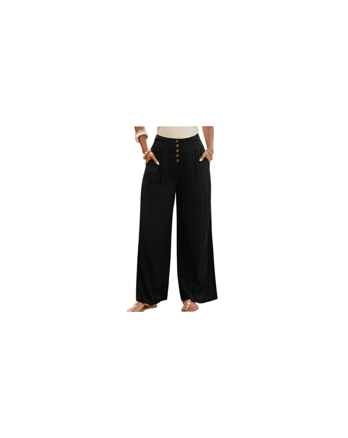 Women's Clean Girl Black Pants