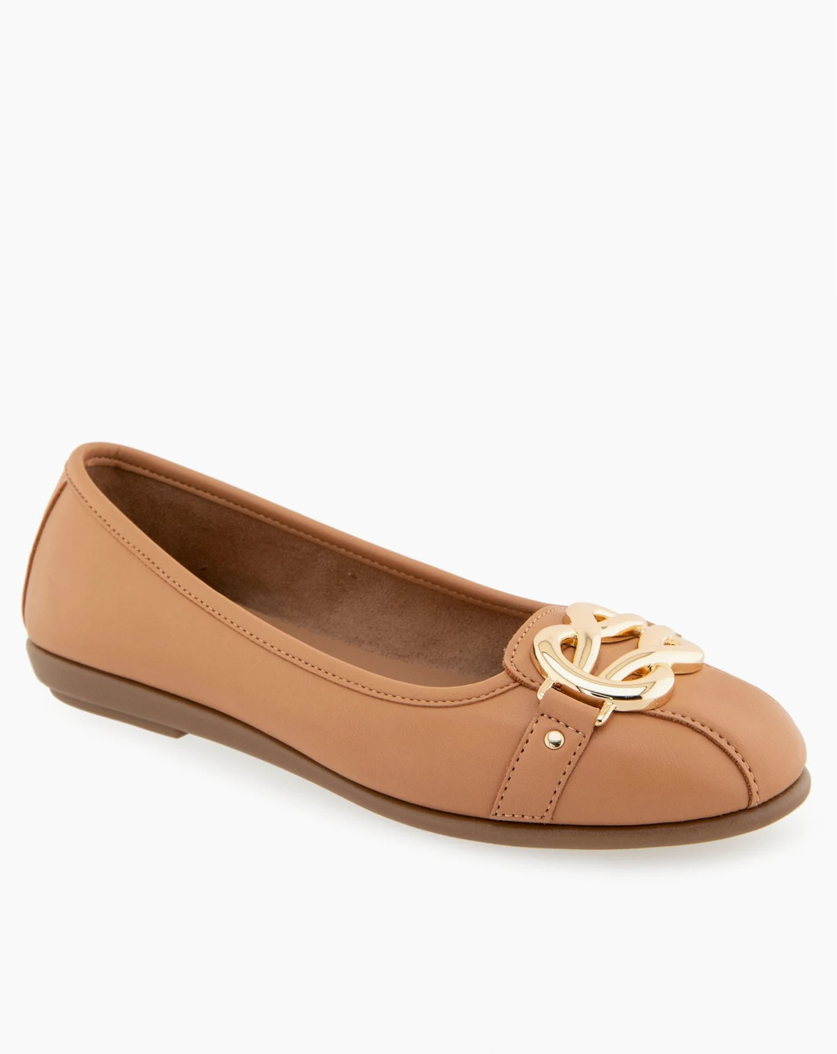 Women's Big-Bet Round Toe Ballet Flats