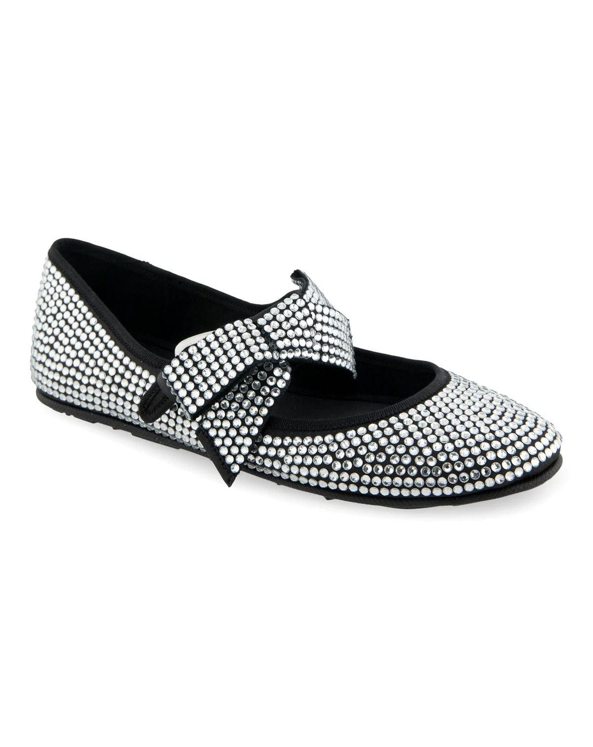 Women's Poppy Bow Mary Jane Flats