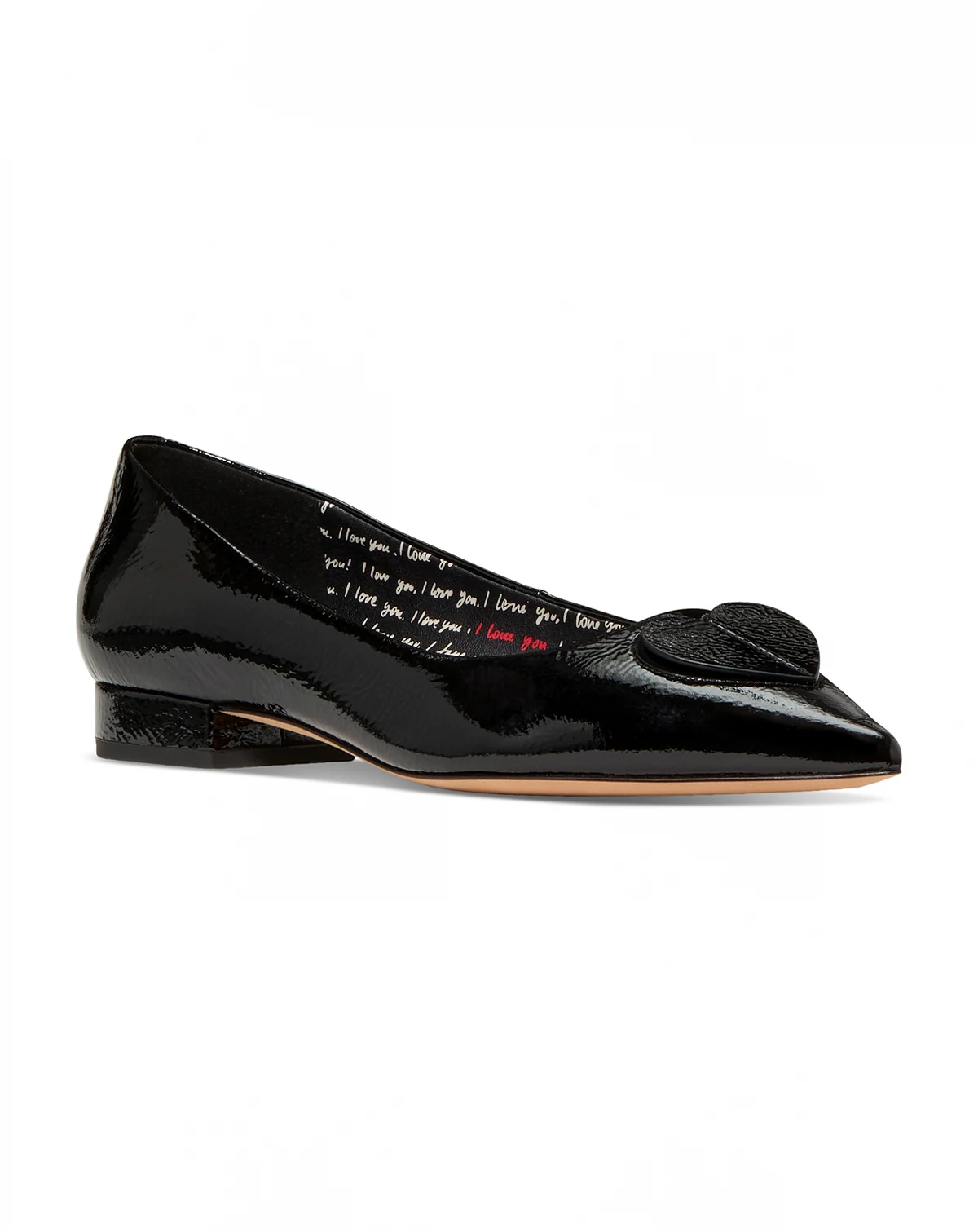 Women's Lover Round Toe Ballet Flats