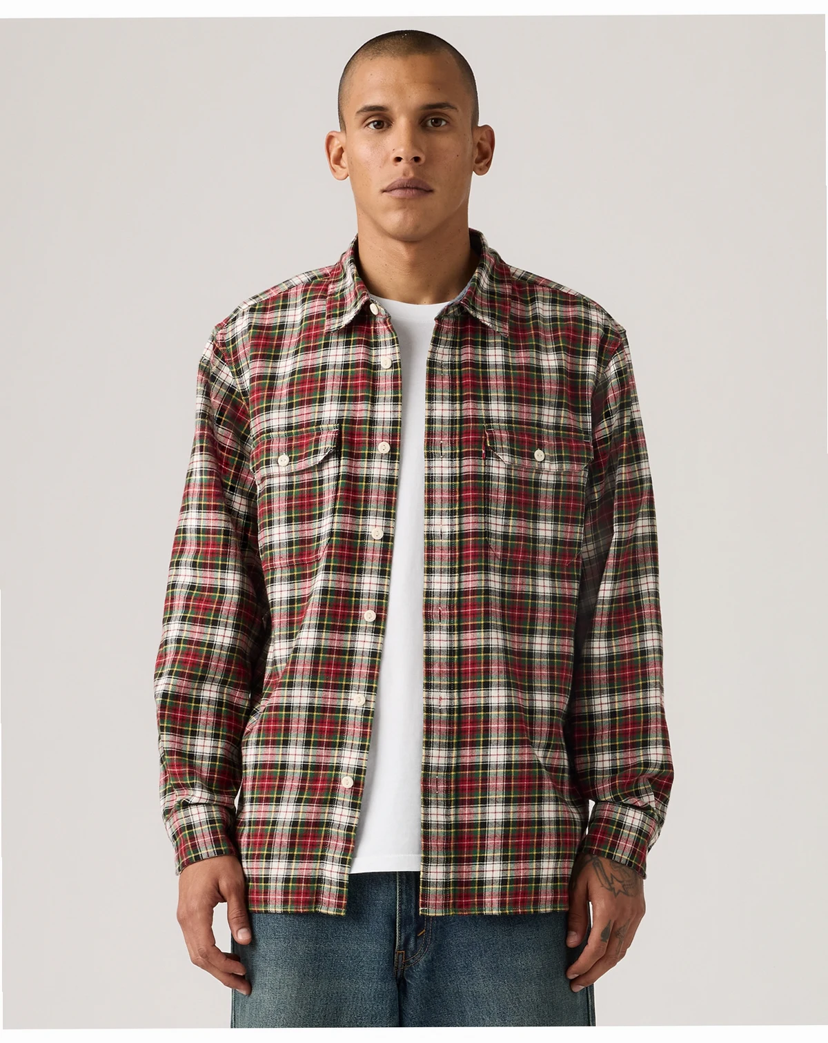 Men's Classic Worker Long-Sleeve Overshirt