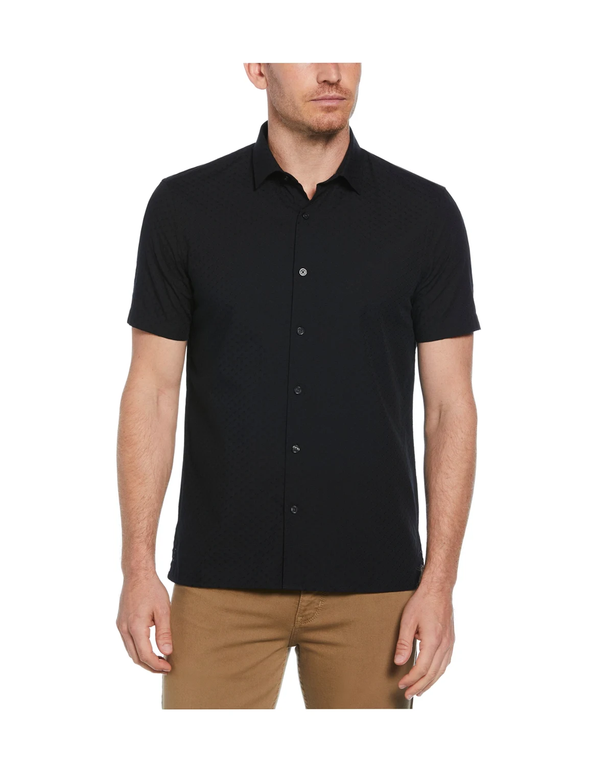 Men's Dobby-Weave Shirt