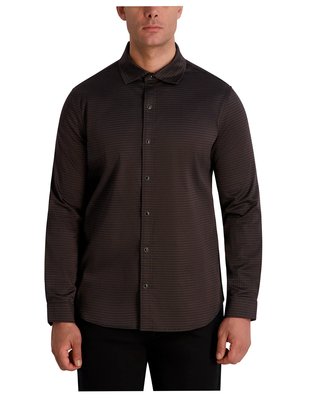 Men's Long Sleeve Printed Shirt