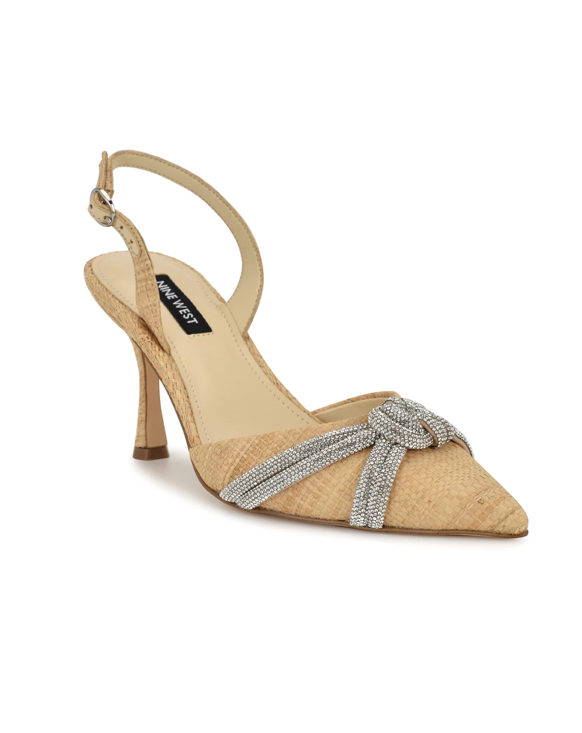 Women's Deby Embellished Slingback Stiletto Pumps