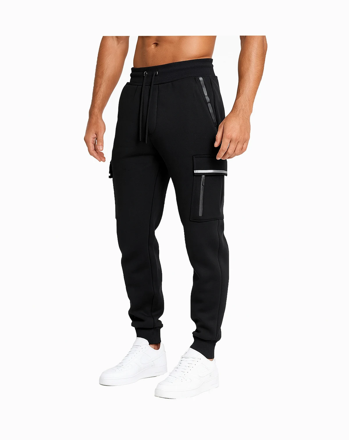 Men's Slim-Fit Cargo Jogger Pants