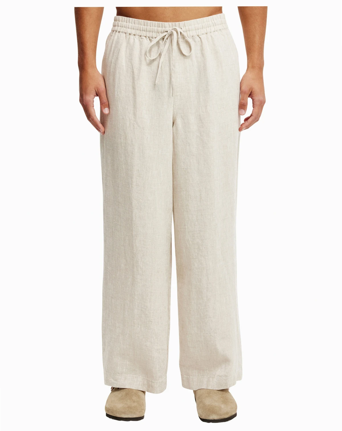 Men's Super Baggy Linen Pant