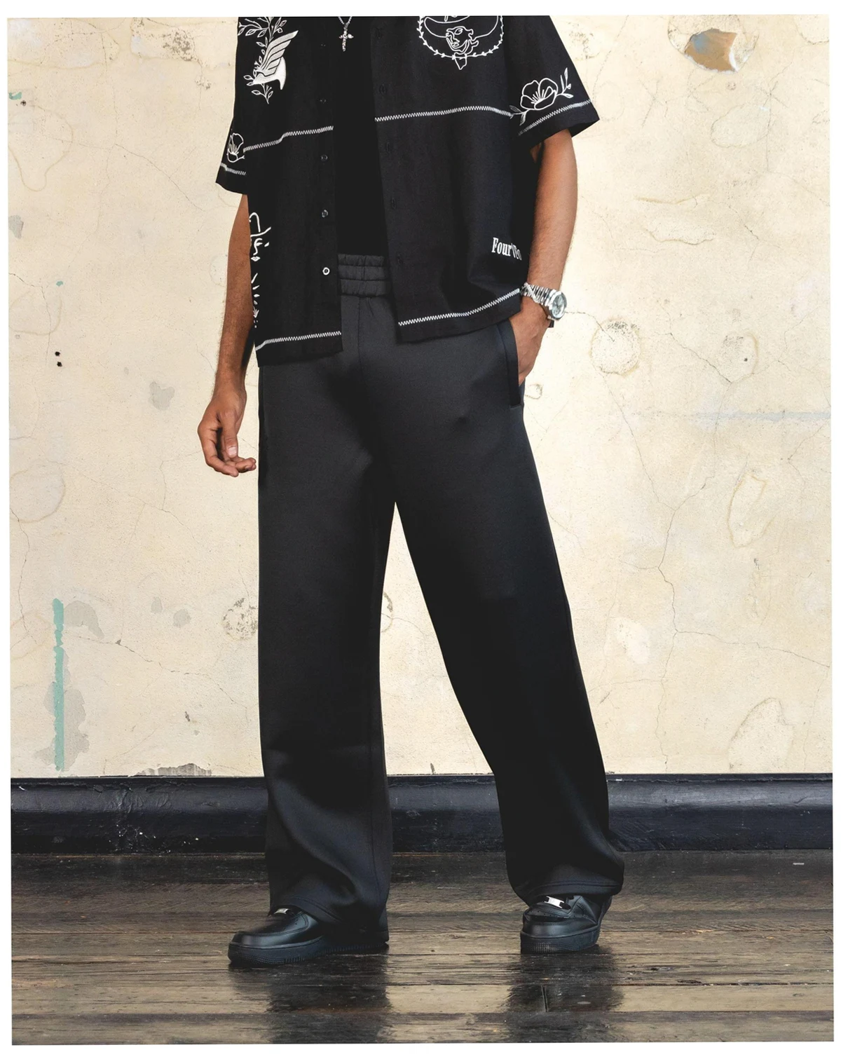 Men's Wide Leg Trackpant