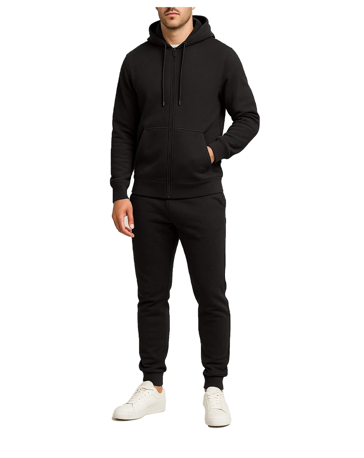 Men's Full-Zip Hoodie and Jogger Pants, 2-Piece Set