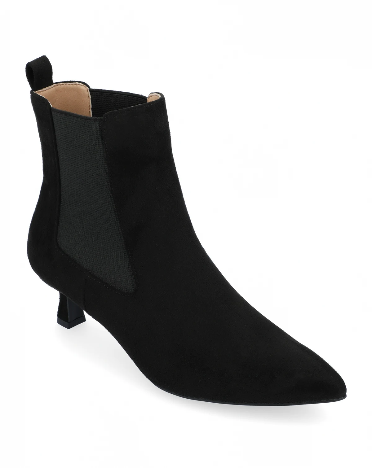 Women's Tenlee Pointed Toe Kitten Heel Dress Booties