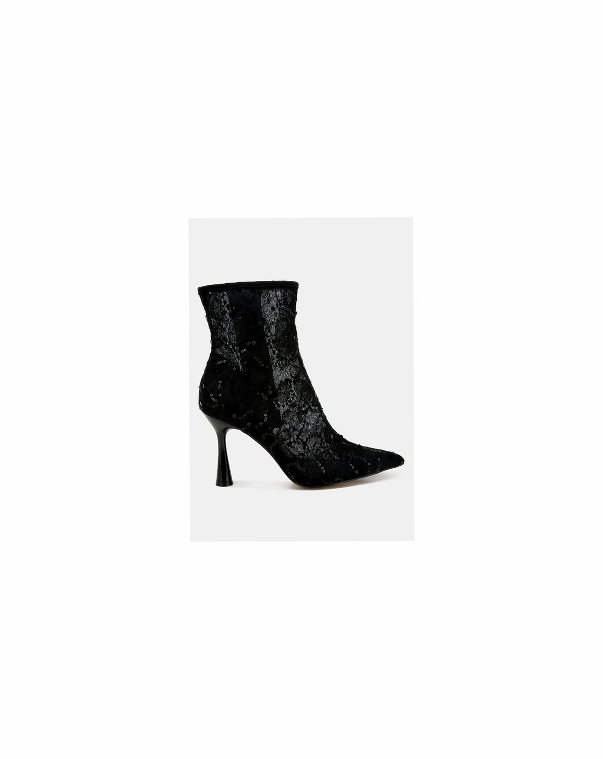 Womens Samia Sequin Lace Boots