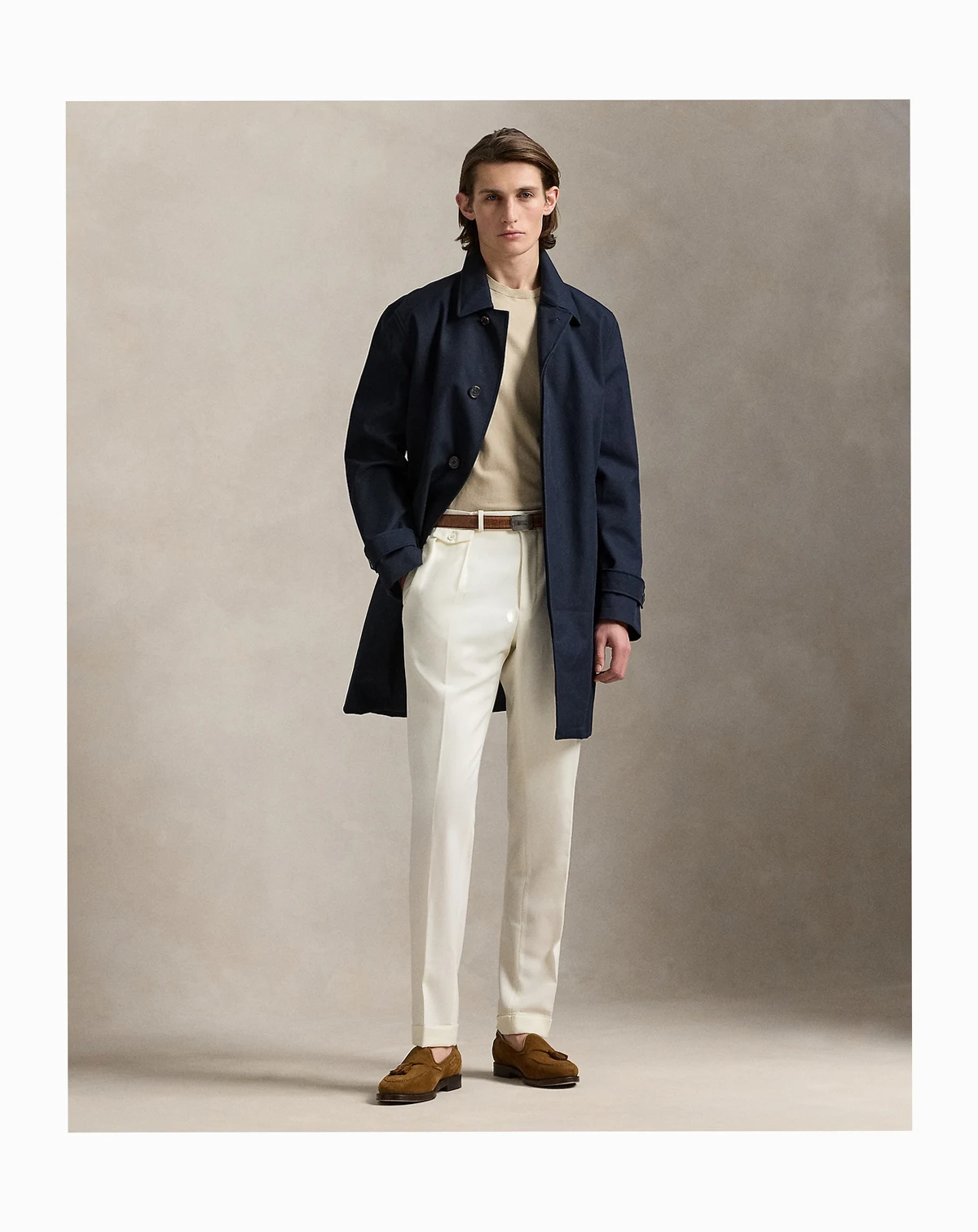 Men's Gabardine Walking Coat