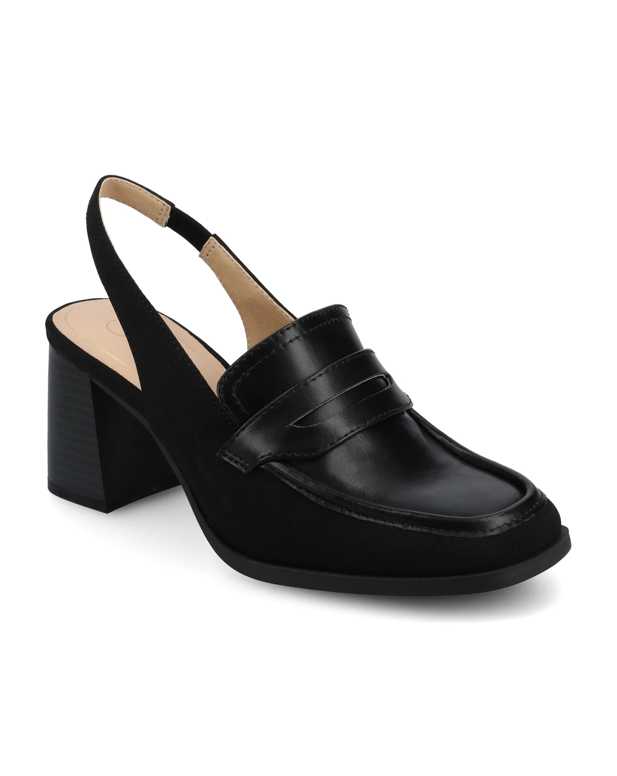 Women's Henrika Block Heel Slingback Tailored Pumps