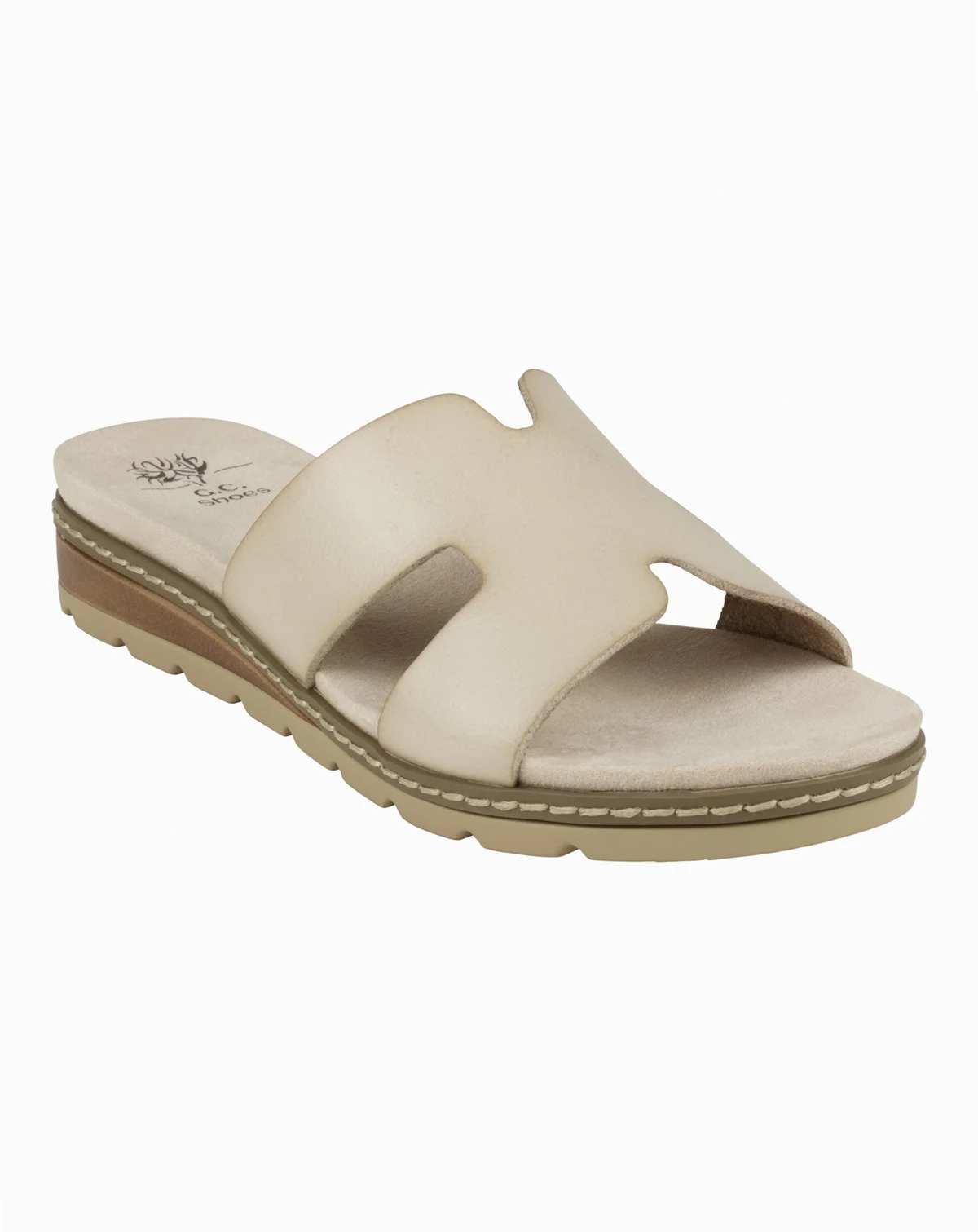 Women's Nellie Cut Out Slide Flat Sandals