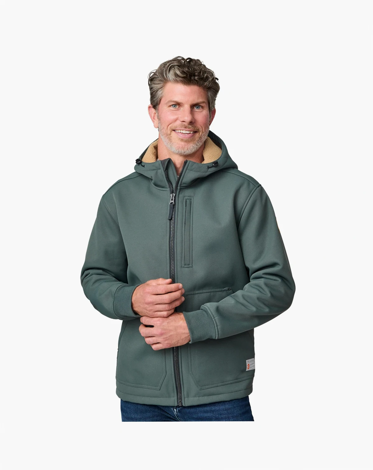 Men's Wind River Burly Canvas Softshell Jacket