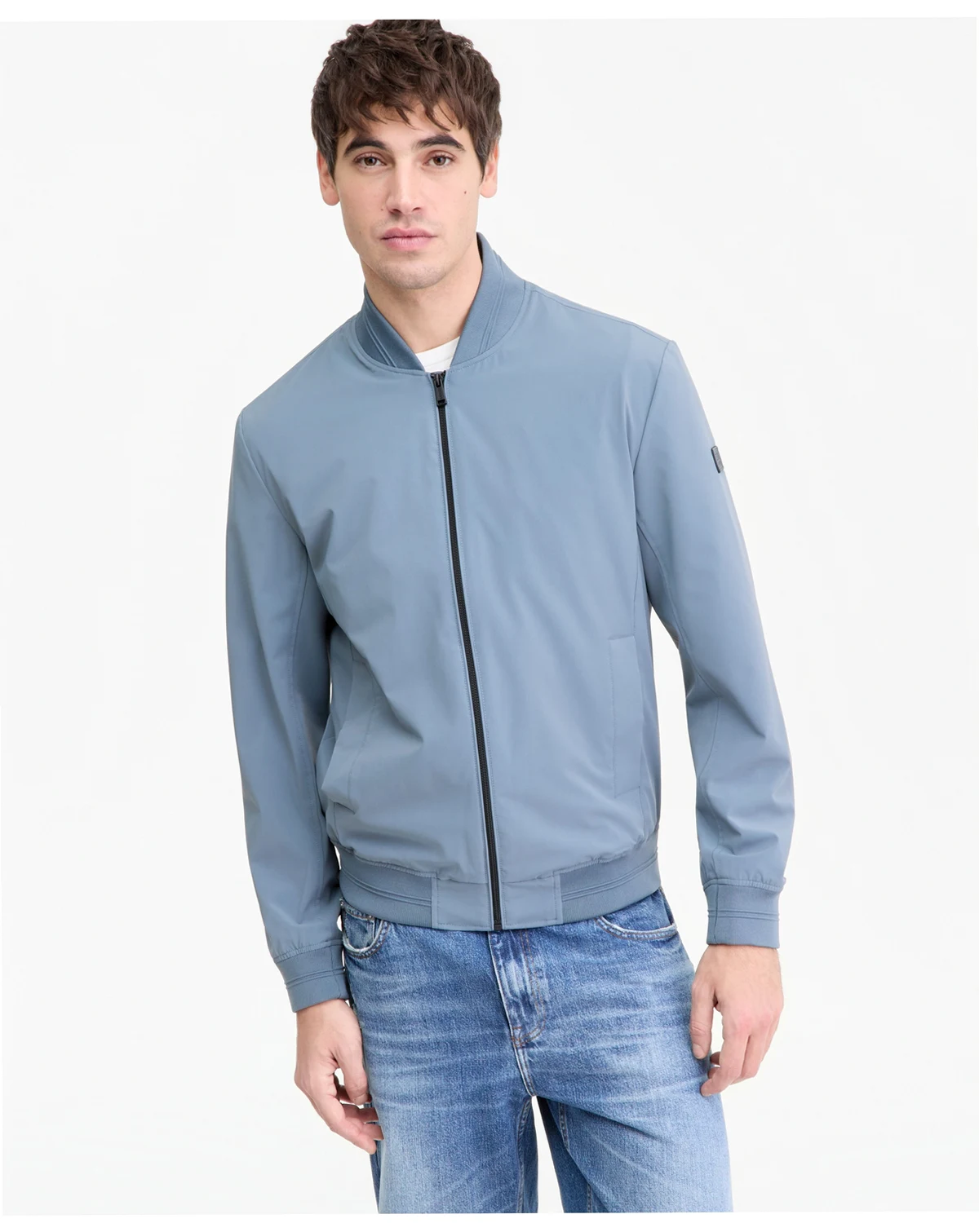 Men's Packable Stretch Bomber Jacket