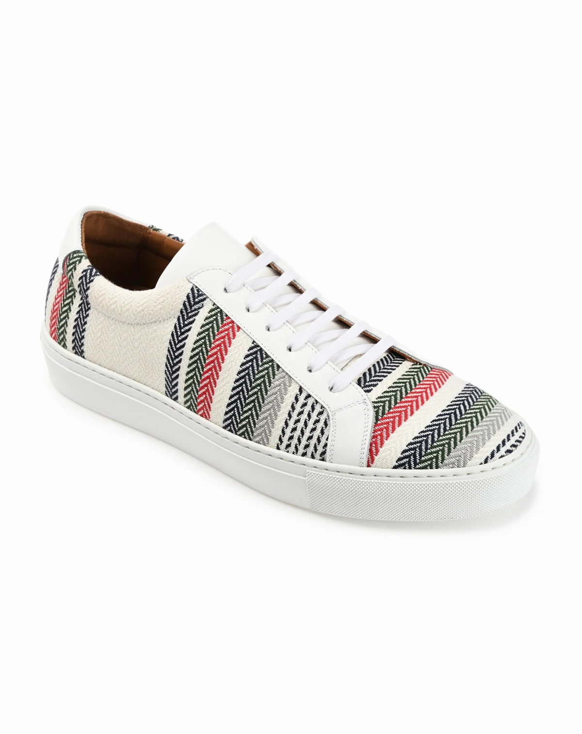 Men's Jack Handcrafted Leather and Water-repellent Sneakers