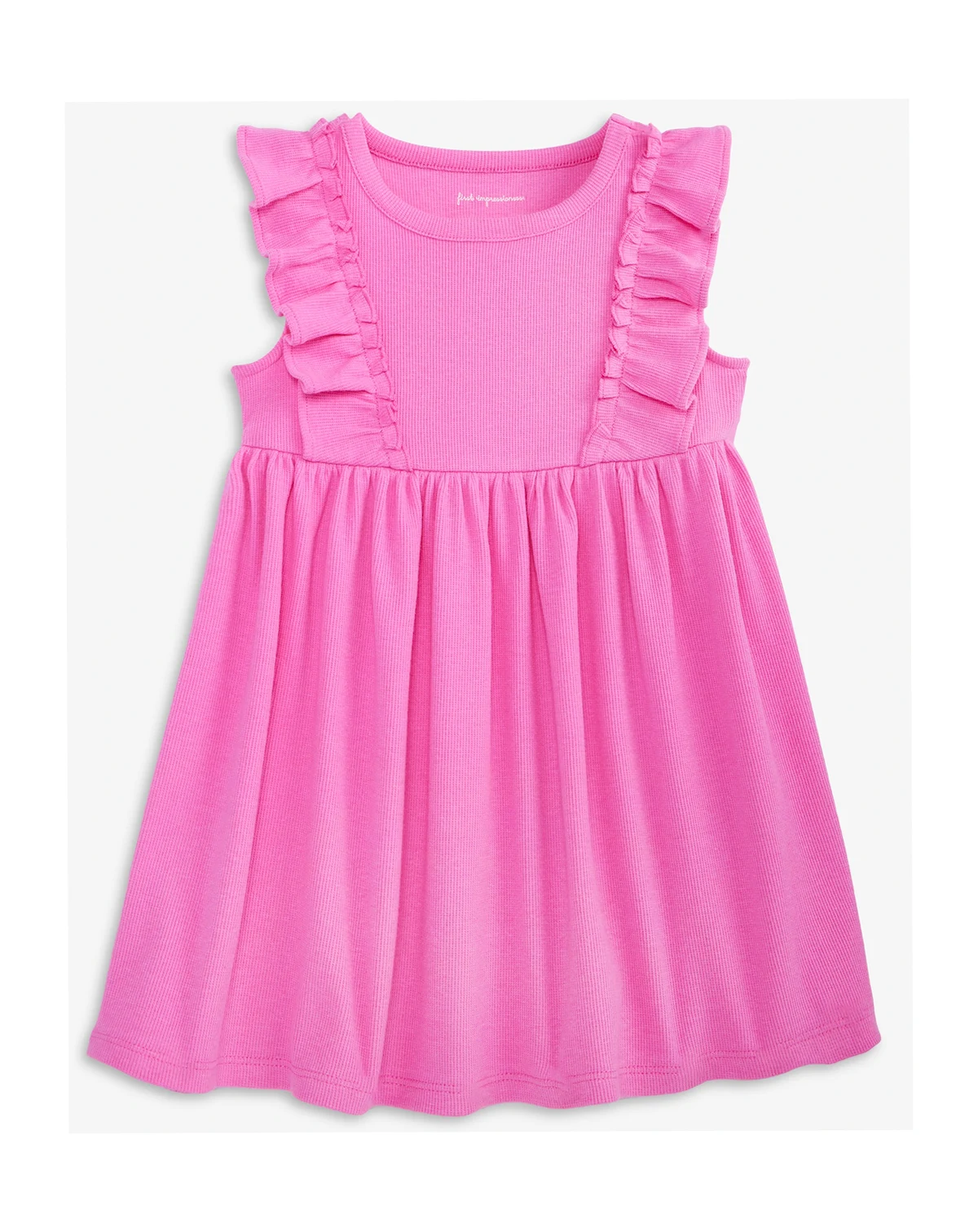 Girls' Toddler 2T-4T Mix and Match Solid Ribbed Dress, Macy's Exclusive