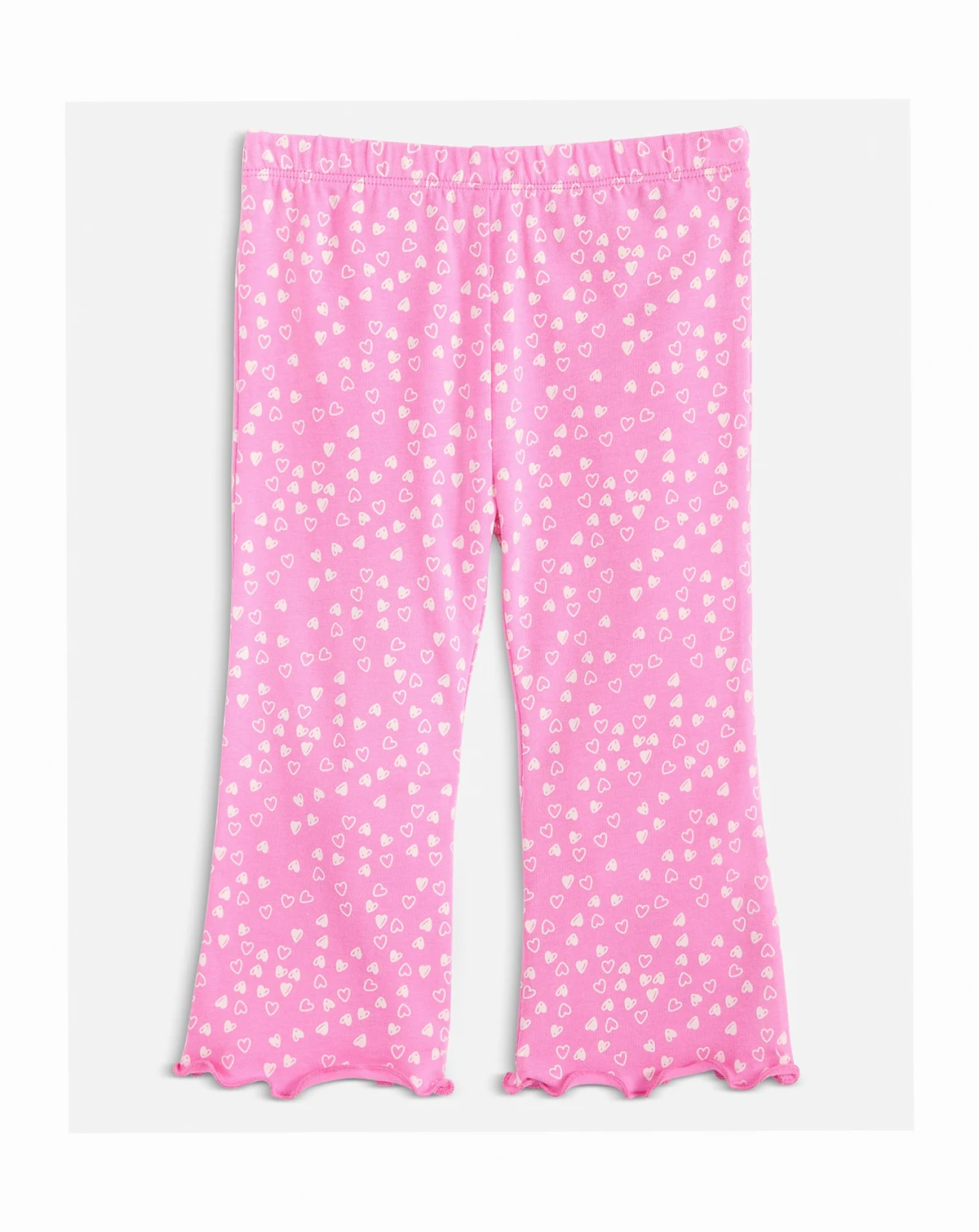 Baby Girls' 3M-4T Mix and Match Mini Hearts Flare Pants, Macy's Exclusive